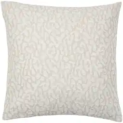 Leen Bakker Sierkussen Lianne - crème - 45x45 cm - Leen Bakker aanbieding