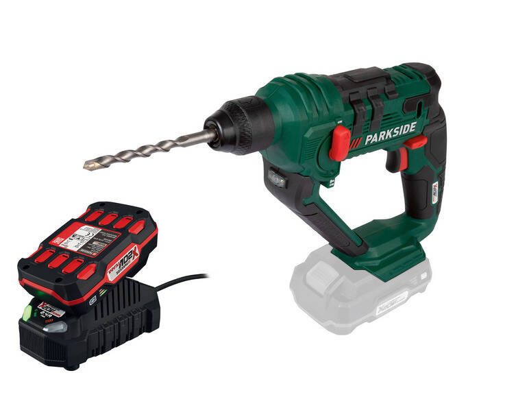 Haakse accu-slagboormachine 20 V zonder accu en lader
