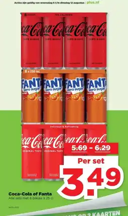 PLUS Coca-Cola of Fanta aanbieding