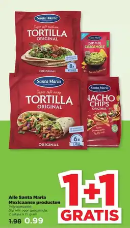 PLUS Alle Santa Maria Mexicaanse producten aanbieding