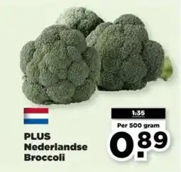 PLUS PLUS Nederlandse Broccoli aanbieding