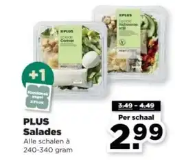 PLUS PLUS Salades aanbieding