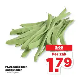 PLUS PLUS Snijbonen ongesneden aanbieding