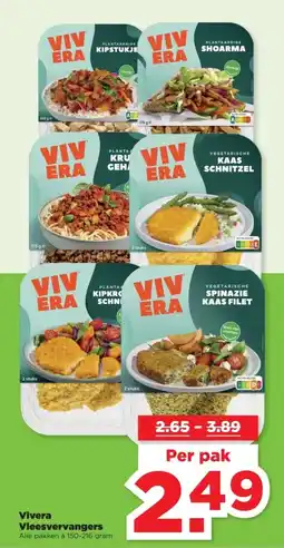 PLUS Vivera Vleesvervangers aanbieding