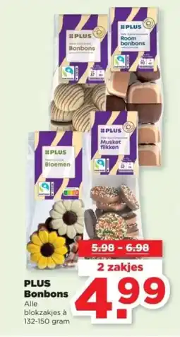 PLUS PLUS Bonbons aanbieding