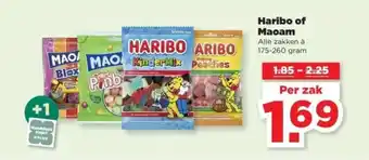PLUS Haribo of Maoam aanbieding