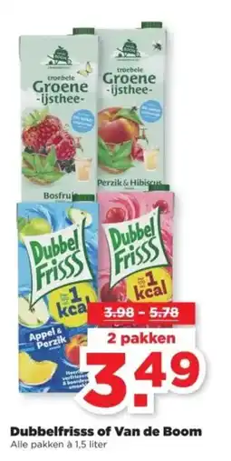 PLUS Dubbelfrisss of Van de Boom aanbieding
