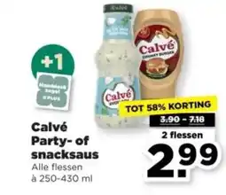 PLUS Calvé Party-of snacksaus aanbieding