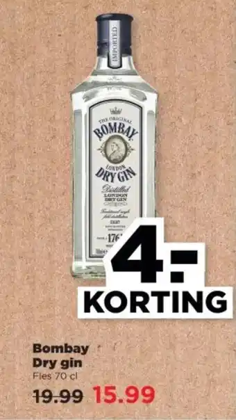 PLUS Bombay Dry gin aanbieding