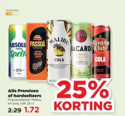 PLUS Alle Premixen of hardseltzers aanbieding