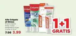 PLUS Alle Colgate of Elmex aanbieding