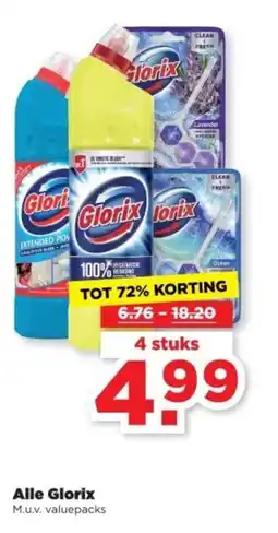 PLUS Alle Glorix aanbieding