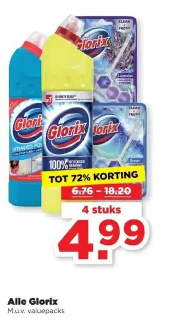 PLUS Alle Glorix aanbieding