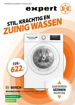 Expert BOSCH Wasmachine WAN28297NL aanbieding