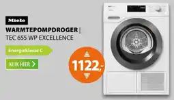 Expert Miele Warmtepompdroger TEC 655 WP EXCELLENCE aanbieding