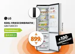 Expert LG Koel vriescombinatie GBV7280CEV aanbieding