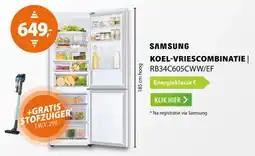 Expert SAMSUNG Koel vriescombinatie RB34C605CWW/EF aanbieding