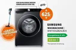 Expert SAMSUNG Wasmachine WW11DG6B25LBU3 aanbieding