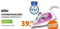 Expert BRAUN Stoomstrijkijzer aanbieding