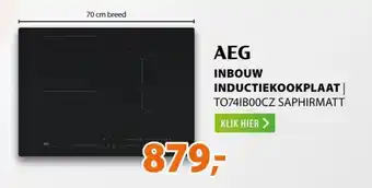Expert AEG INBOUW INDUCTIEKOOKPLAAT aanbieding