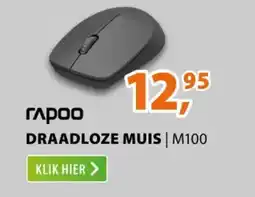 Expert rapoo DRAADLOZE MUIS aanbieding