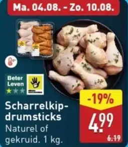 ALDI Scharrelkip-drumsticks aanbieding