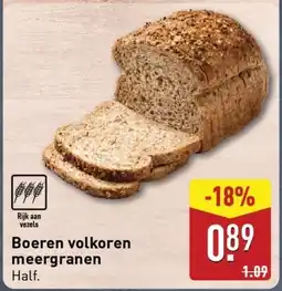 ALDI Boeren volkoren meergranen aanbieding