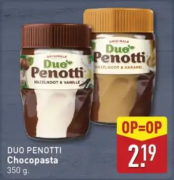 ALDI Duo Penotti Chocopasta aanbieding