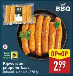 ALDI Kipworsten jalapeño-kaas aanbieding