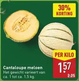 ALDI Cantaloupe meloen aanbieding