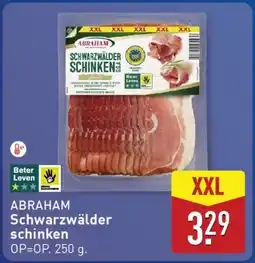 ALDI ABRAHAM Schwarzwälder schinken aanbieding