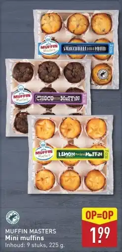 ALDI MUFFIN Masters Mini muffins aanbieding