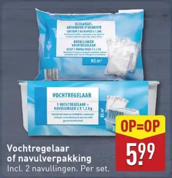 ALDI Vochtregelaar of navulverpakking aanbieding
