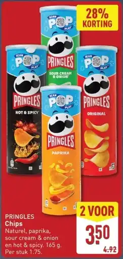ALDI PRINGLES Chips aanbieding