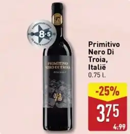 ALDI Primitivo Nero Di Troia, Italië aanbieding