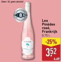 ALDI Les Pinèdes rosé, Frankrijk aanbieding