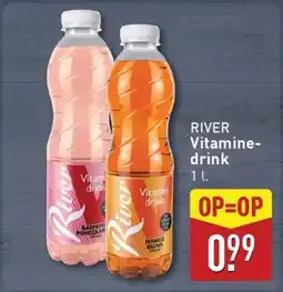 ALDI RIVER Vitamin-drink aanbieding