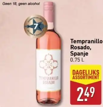 ALDI Tempranillo Rosado, Spanje aanbieding