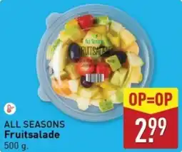 ALDI ALL SEASONS Fruitsalade aanbieding