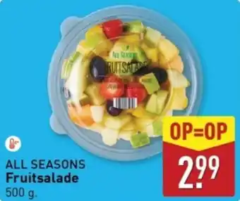 ALDI ALL SEASONS Fruitsalade aanbieding