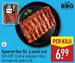 ALDI Spareribs St. Louis cut aanbieding