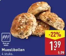 ALDI Mueslibollen aanbieding