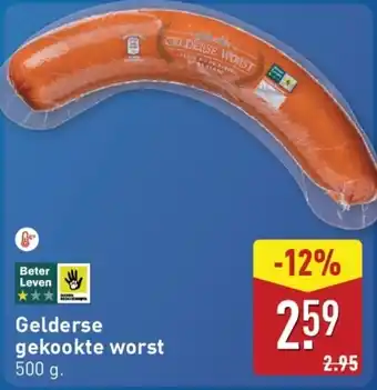 ALDI Gelderse gekookte worst aanbieding