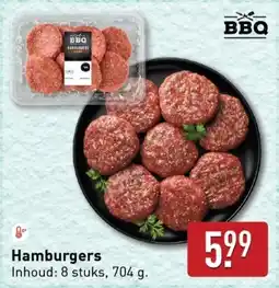 ALDI Hamburgers aanbieding