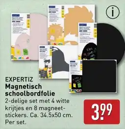 ALDI EXPERTIZ Magnetisch schoolbordfolie aanbieding