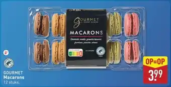ALDI GOURMET Macarons aanbieding