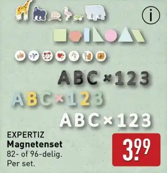 ALDI Expertiz Magnetenset aanbieding
