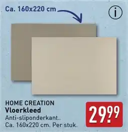 ALDI Home creation Vloerkleed aanbieding