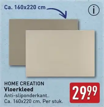 ALDI Home creation Vloerkleed aanbieding