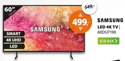 Expert SAMSUNG LED 4K TV 60DU7190 aanbieding